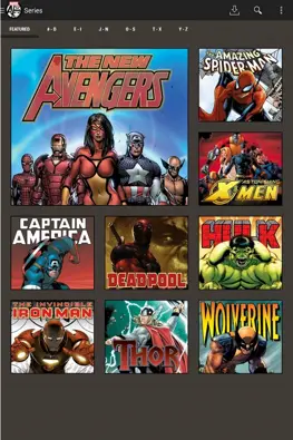 Marvel Comics android App screenshot 1